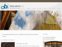 Tablet Screenshot of abc-dessin-peinture.com
